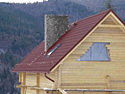 Montáž střechy novostavba, Jeremče, Ukrajina
