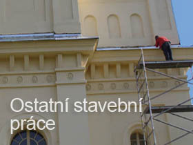 Ostatní stavební práce